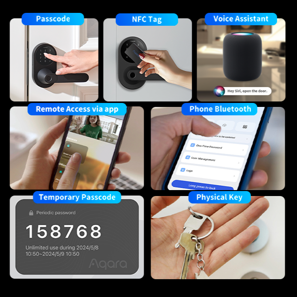 AQARA U300 Smart Door Lock (Without Installation)