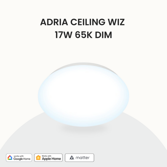 Adria ceiling WIZ 17W 65K Dim