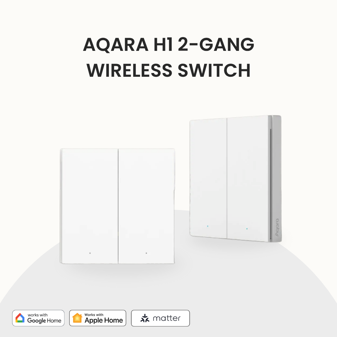 Aqara H1 Wireless Switch (Double Rocker)