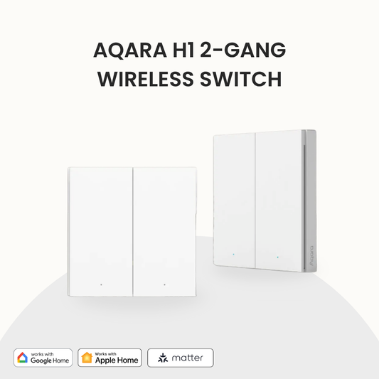 Aqara H1 Wireless Switch (Double Rocker)