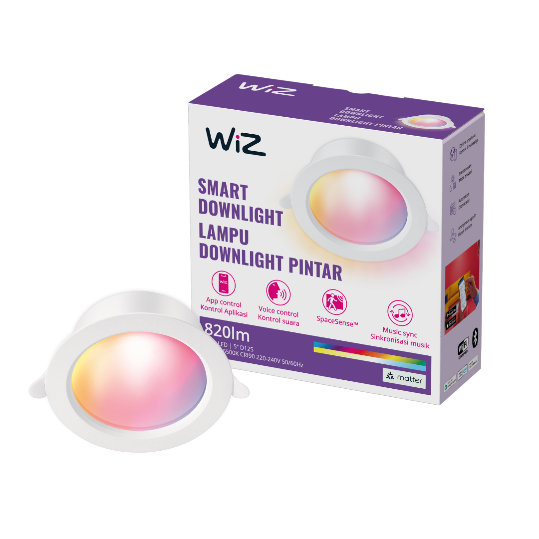 WiZ WFB RGB/10W RD5"/922-65 12/1CT