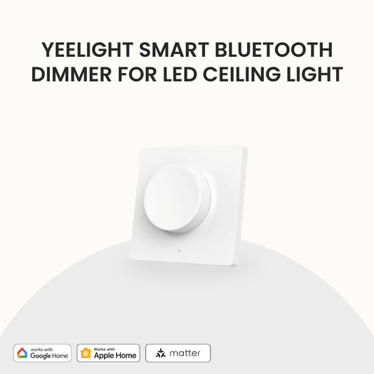 Yeelight Bluetooth Dimmer Transmitter for Smart LED Ceiling Light (Wireless Version)