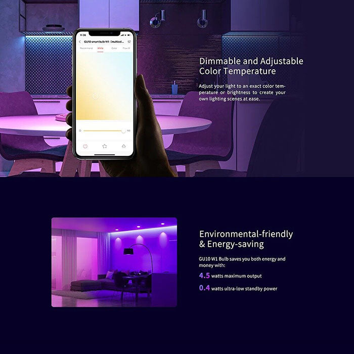 Yeelight GU10 Smart Bulb Colour (single)