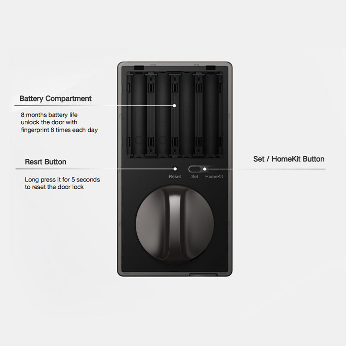 AQARA U100 Smart Door Lock with New Metal Gate