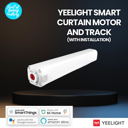 Yeelight Smart Curtain Motor and Track - With Installation