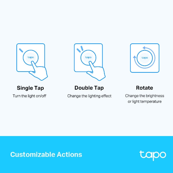 Tapo Smart Remote Dimmer Switch S200D