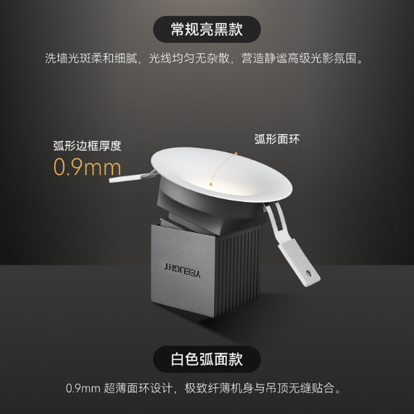 Yeelight Pro E-Series Surface Downlight (3.0")