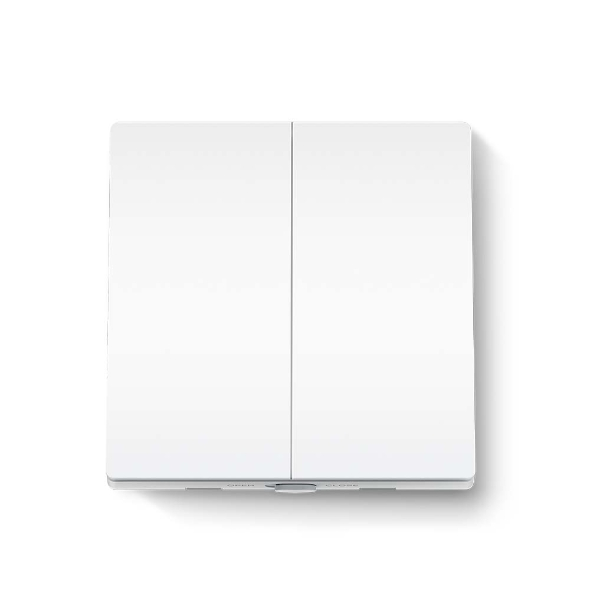 Two independent switches in one unit for controlling two separate lighting circuits from a single wall plate