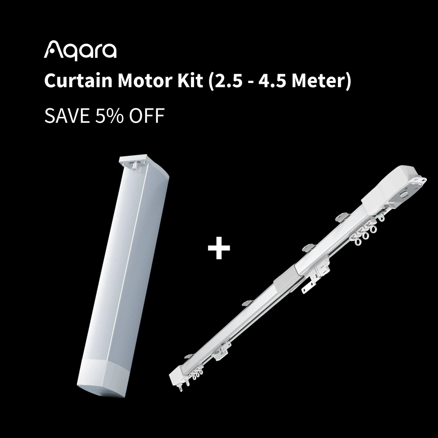CURTAIN TRACK SET 4M (NO BRAND)