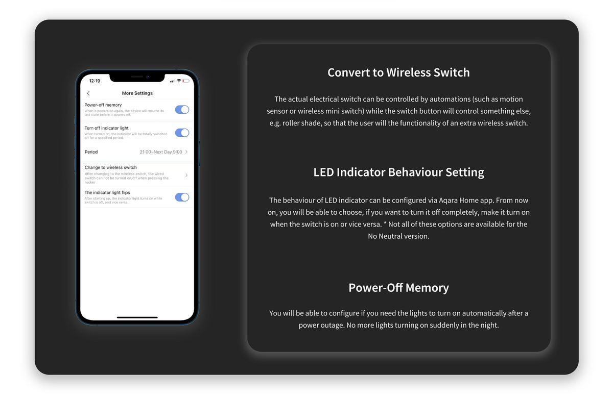 Manual override button preserved for local control when network unavailable