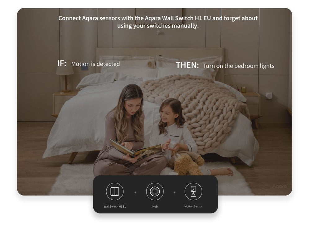 AQARA Smart Wall Switch H1 Pro (No Neutral)