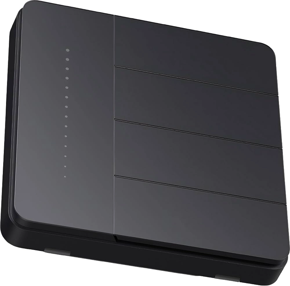 Aqara Wall Switch Z1 Pro Four Rockers (Black)