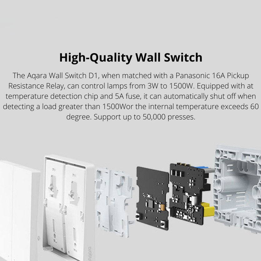 Aqara D1 Smart Wall Switch 1.2