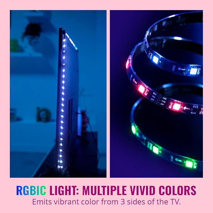 Syncs with other WiZ lights in the room for expanded entertainment lighting