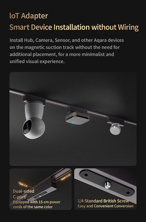 AQARA V1 Recessed Magnetic Track