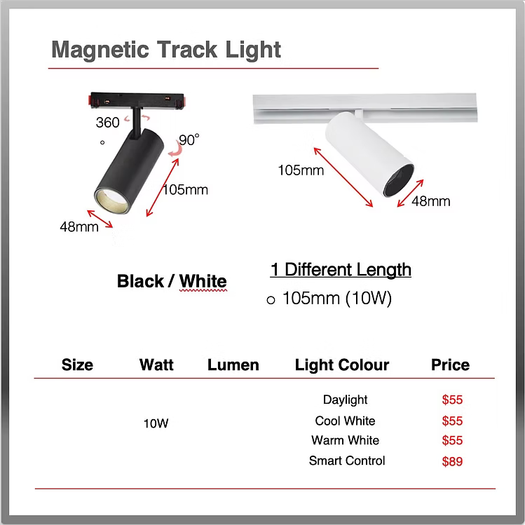 AQARA H1 Pro Track Spotlight (24°)