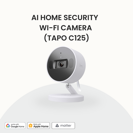 AI Home Security  Wi-Fi Camera (Tapo C125)