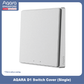 AQARA D1 Switch Cover on a white background with Aqara branding.