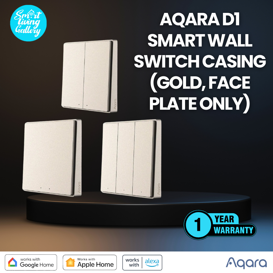 Aqara D1 Smart Wall Switch Casing Gold Plate