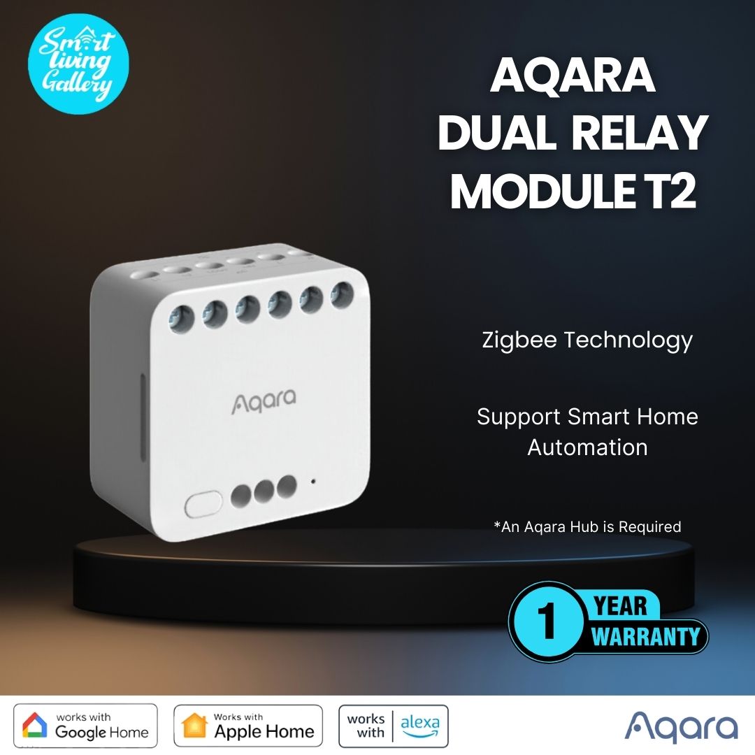 Aqara Dual Relay Module T2 – Smart Living Gallery