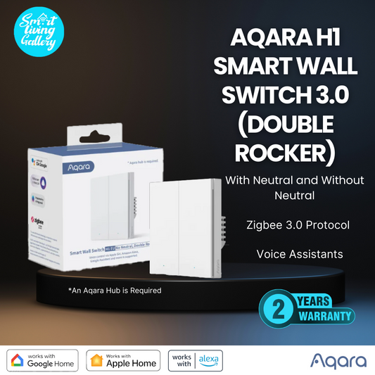 Aqara H1 Smart Wall Switch 3.0 (Double Rocker)