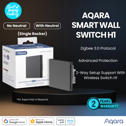 Aqara Smart Wall Switch H1 (Grey)
