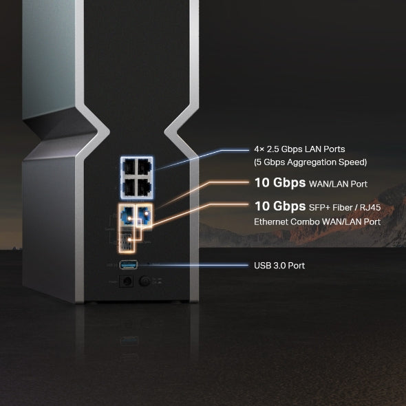 Tapo Tri-Band Wi-Fi 7 Router Archer BE800 (BE19000)