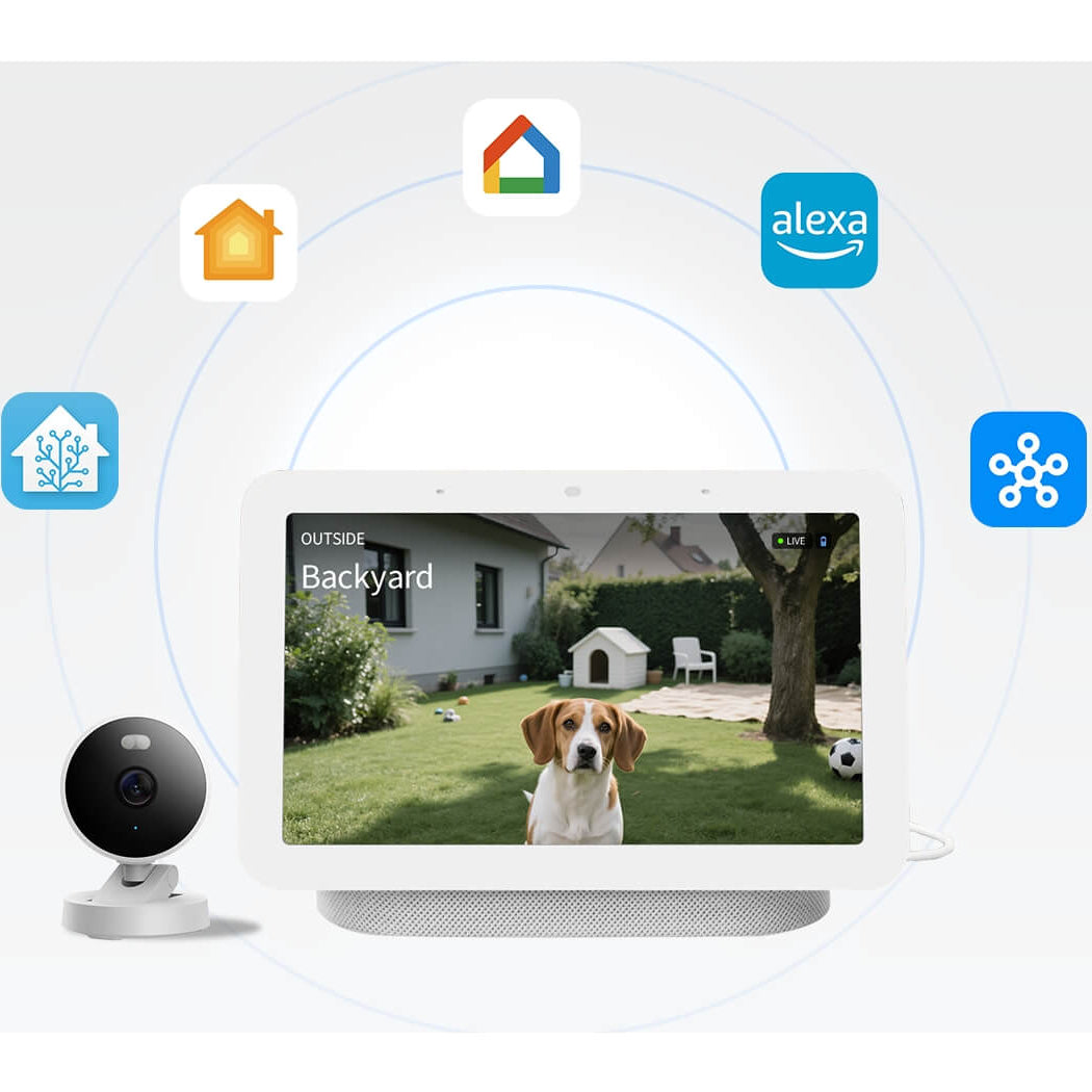 Supports local microSD storage up to 512GB.