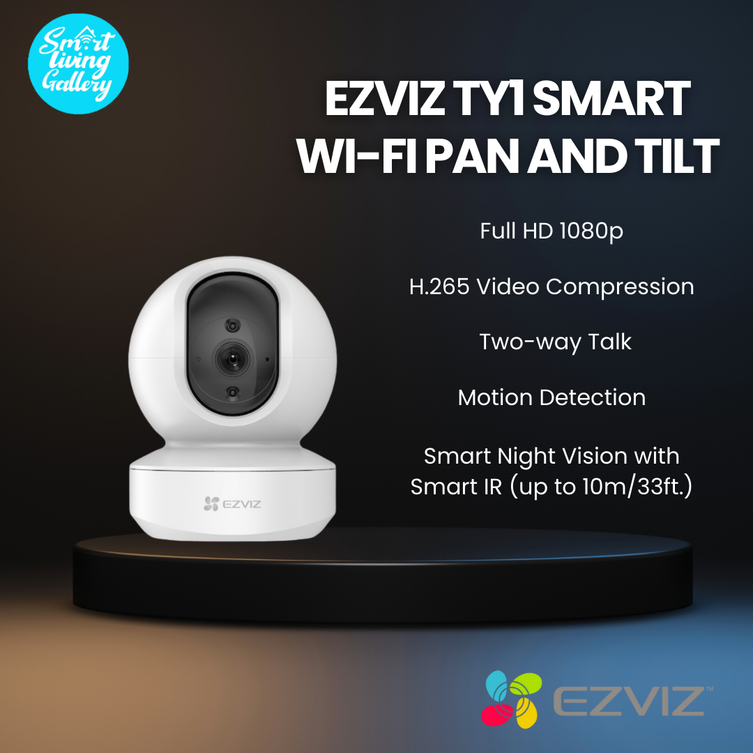 EZVIZ TY1 Smart Wi-Fi Pan and Tilt