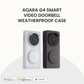 Aqara G4 Smart Video Doorbell Weatherproof Case on a white background
