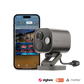 G5 Pro Camera with its footage captured on a smartphone