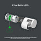 Motion Sensor P1 battery life indicator on a dark background