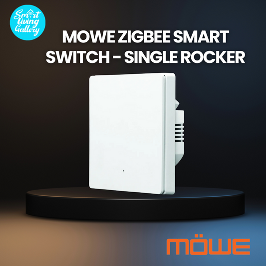 MOWE Zigbee Smart Switch - Single Rocker (iAppliance App Enabled)