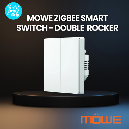MOWE Zigbee Smart Switch - Double Rocker (iAppliance App Enabled)