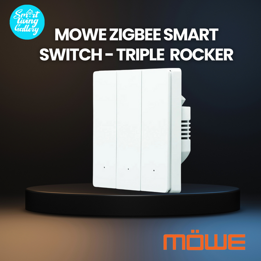 MOWE Zigbee Smart Switch - Triple Rocker (iAppliance App Enabled)