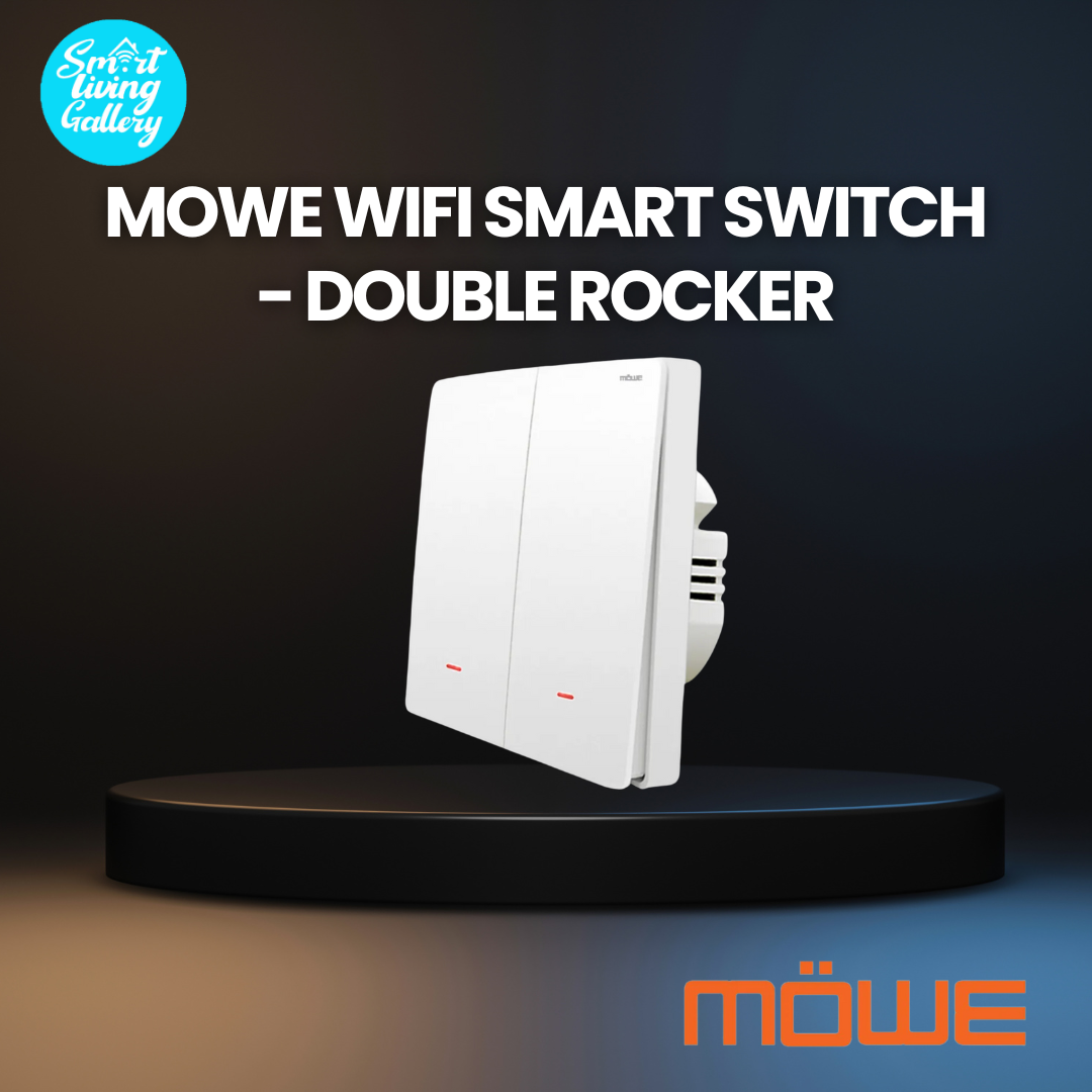 MOWE WIFI Smart Switch - Double Rocker – Smart Living Gallery