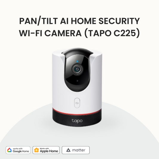 Pan/Tilt Ai Home Security Wi-Fi Camera (Tapo C225)