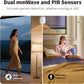 Dual mmWave and PIR Sensors with motion and motionless detection examples for the Presence Sensor FP300