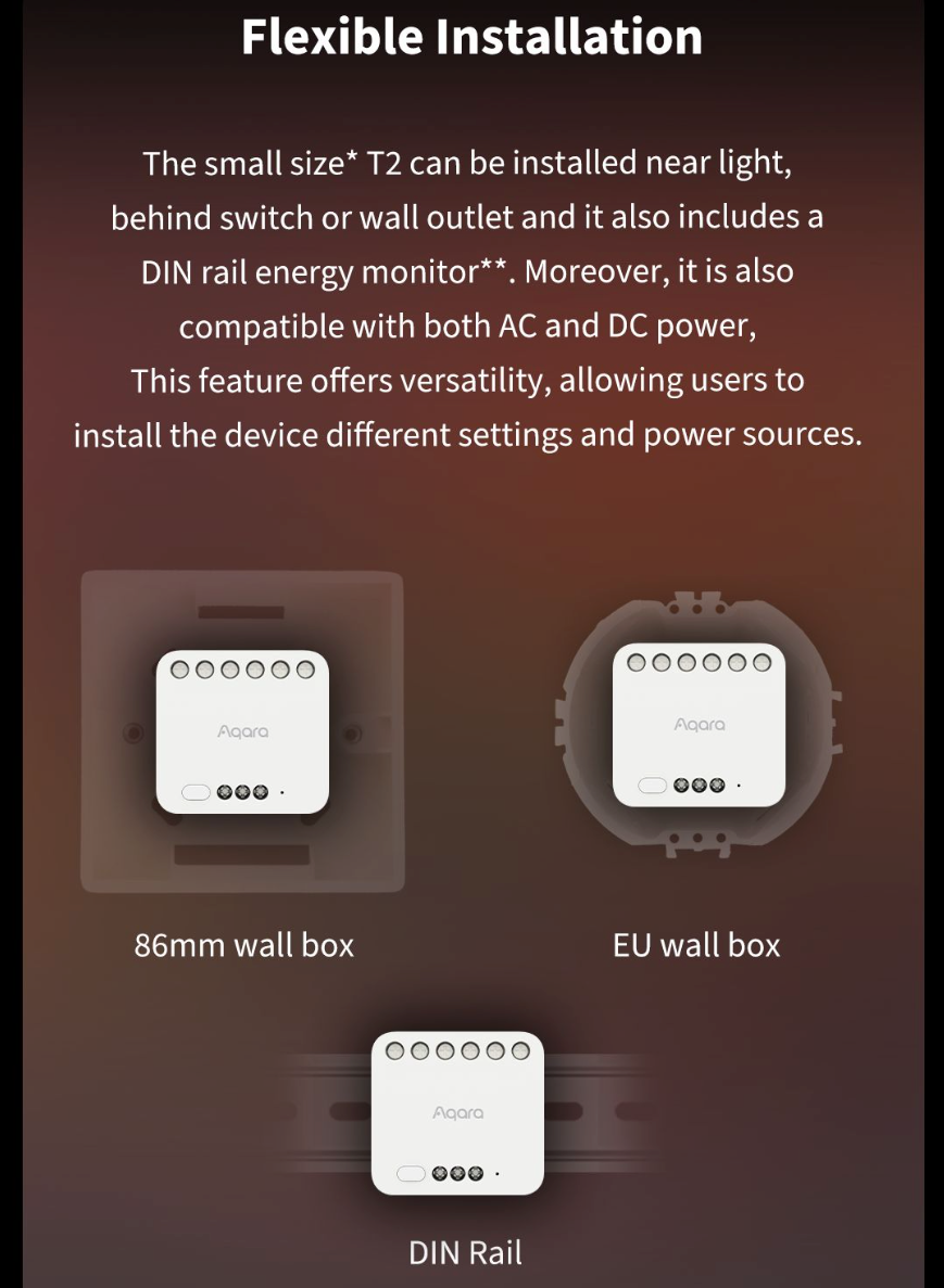 Aqara Dual Relay Module T2 – Smart Living Gallery