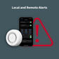 Smart Gas Detector with notifications and critical alert features configured on the Aqara home app