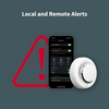 Smart Gas Detector with notifications and critical alert features configured on the Aqara home app