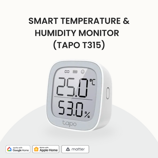 Smart Temperature & Humidity Monitor  (Tapo T315)