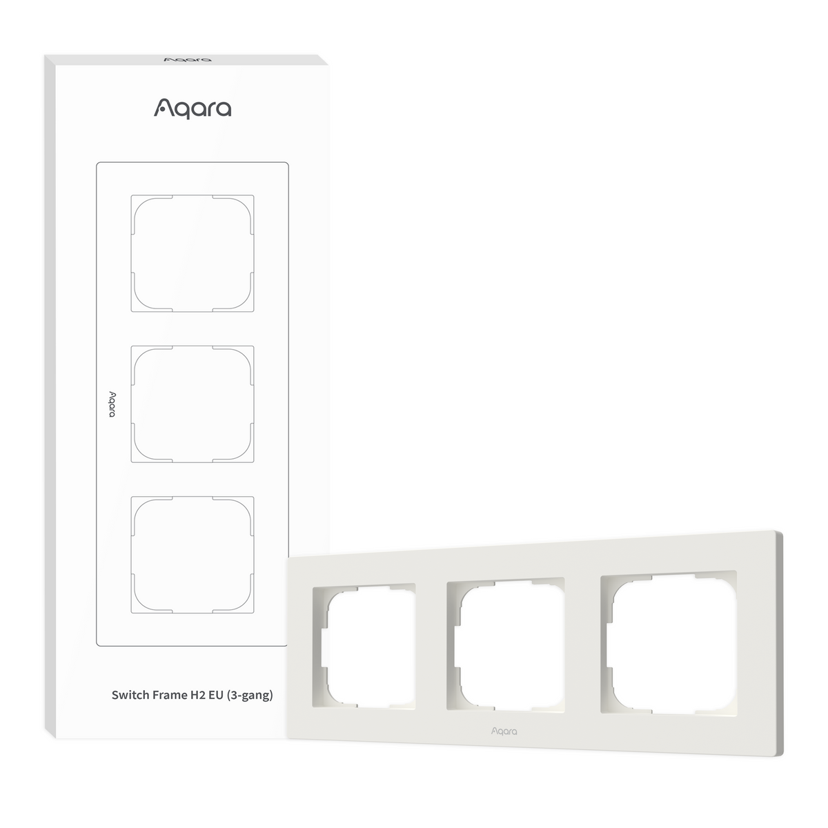 Compatible exclusively with Aqara H2 switch series for proper fit and finish