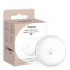 Water Leak Sensor T1 beside its packaging with product on a white background