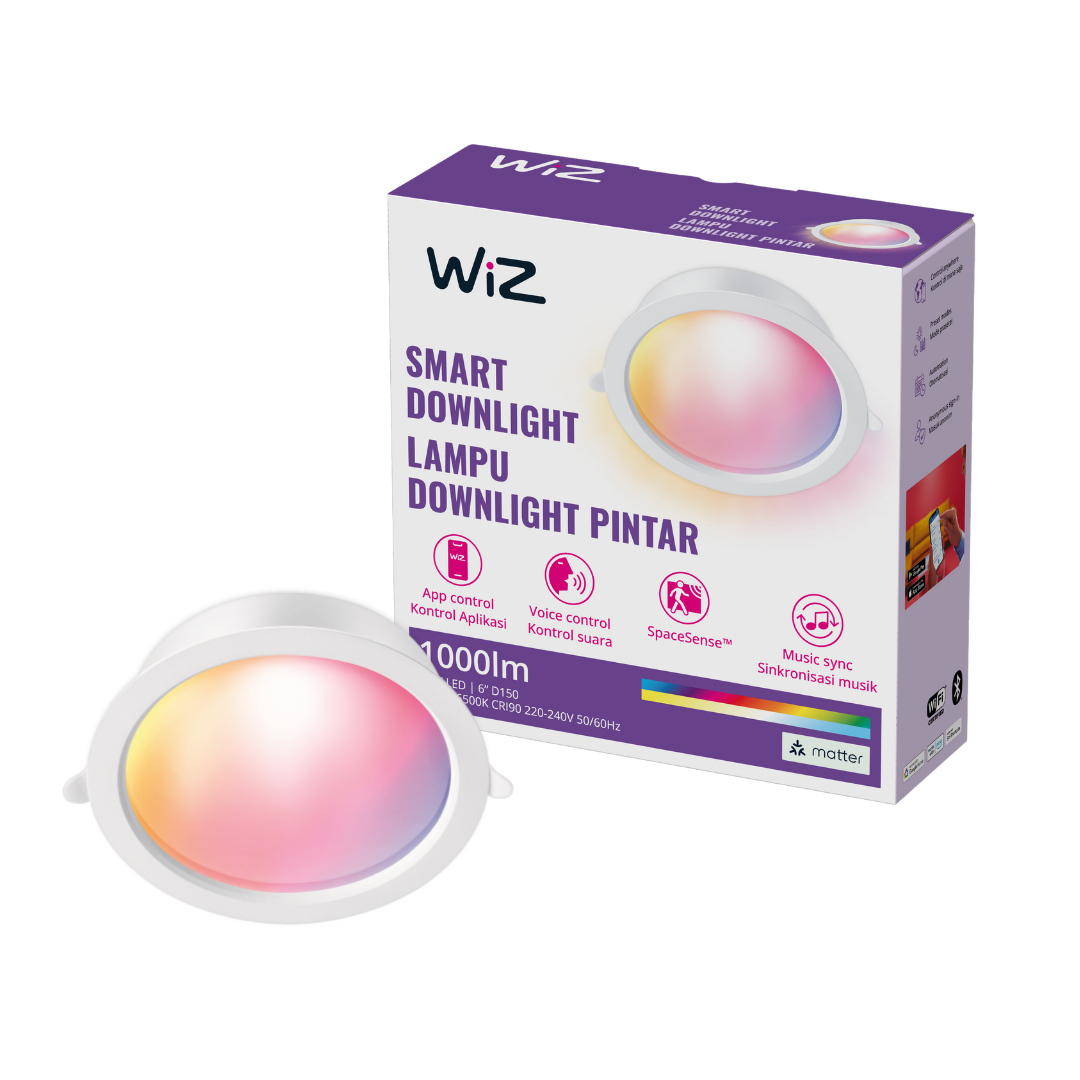 WiZ WFB RGB/12W RD6"/922-65 12/1CT