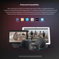 Wireless Mini Switch T1 enhanced compatibility with text and icons on a dark background