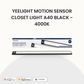 YEELIGHT Motion Sensor Ultra Slim Closet Light Rechargeable 4000K Dimmable Magnetic Portable