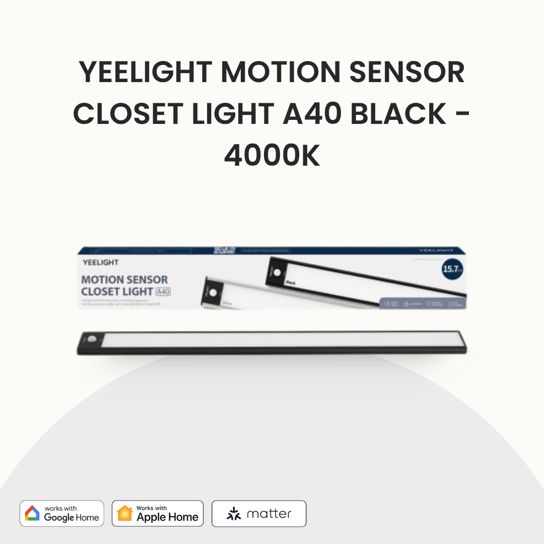 YEELIGHT Motion Sensor Ultra Slim Closet Light Rechargeable 4000K Dimmable Magnetic Portable