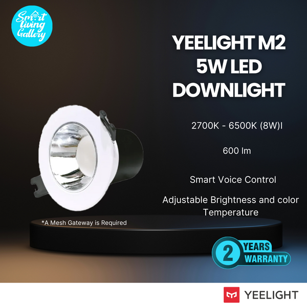 Yeelight M2 5W LED Downlight – Smart Living Gallery