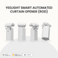 Yeelight Smart Automatic Curtain Opener O2 Rechargeable Battery works with Siri Shortcut, Google home and Mi home.